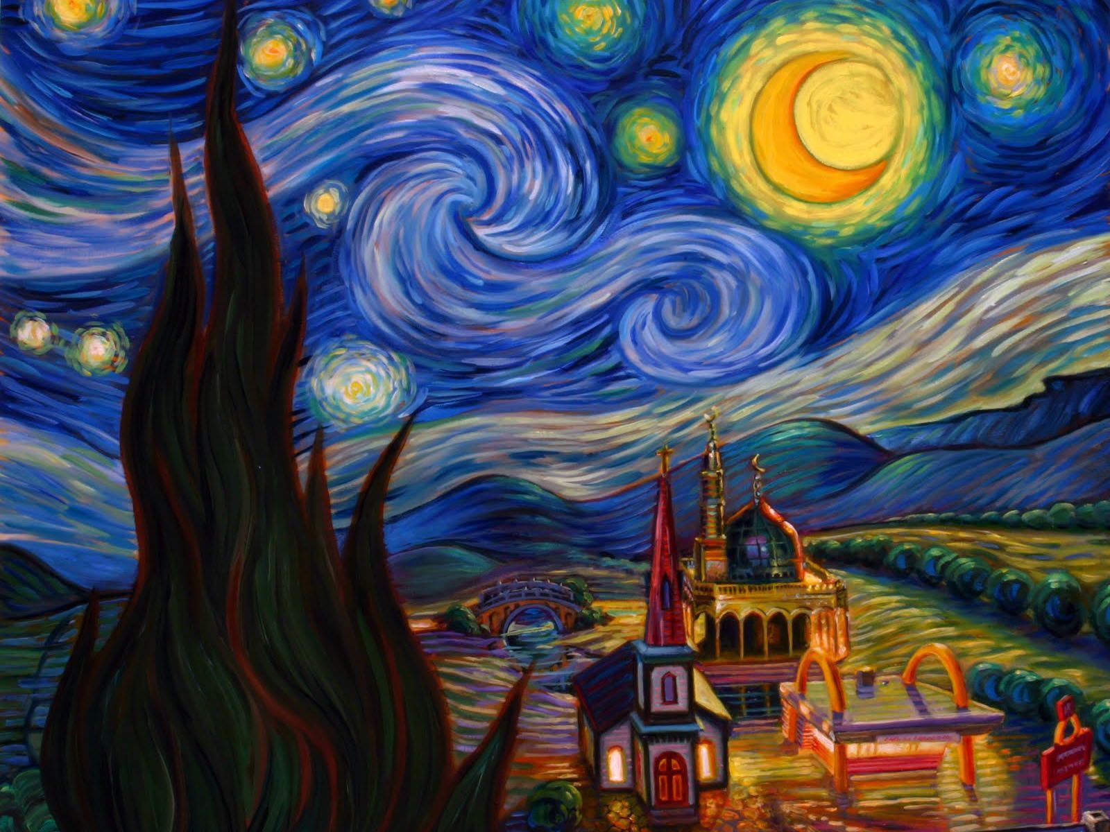 Starry night wallpapers