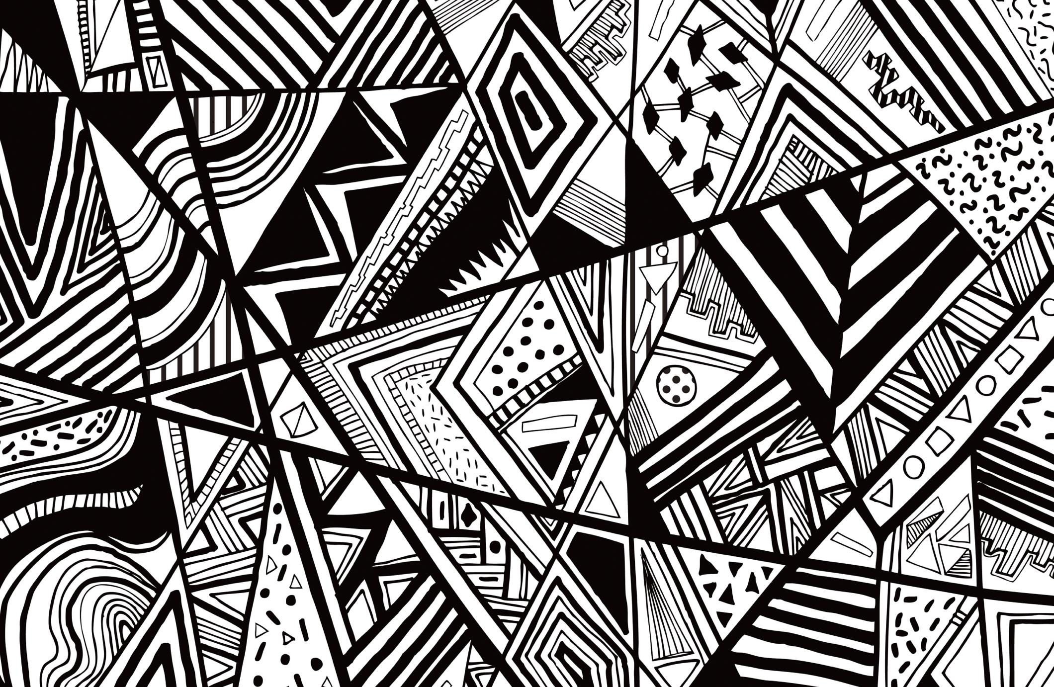 abstract black and white wallpaper #15