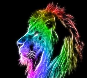 abstract lion wallpaper #5