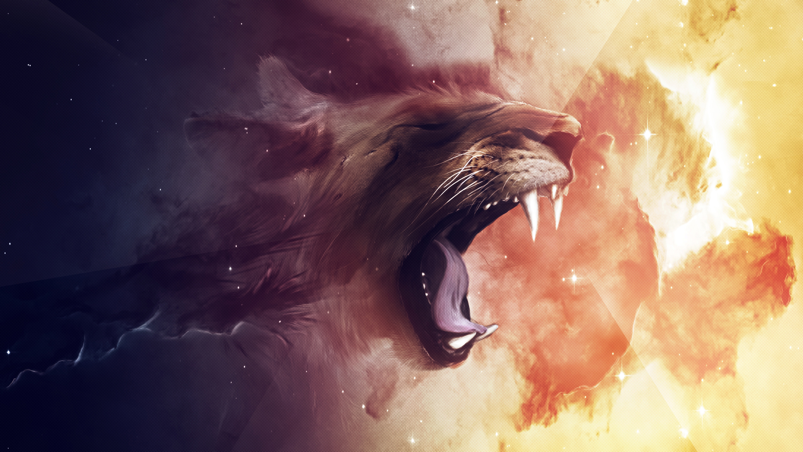 abstract lion wallpaper #8