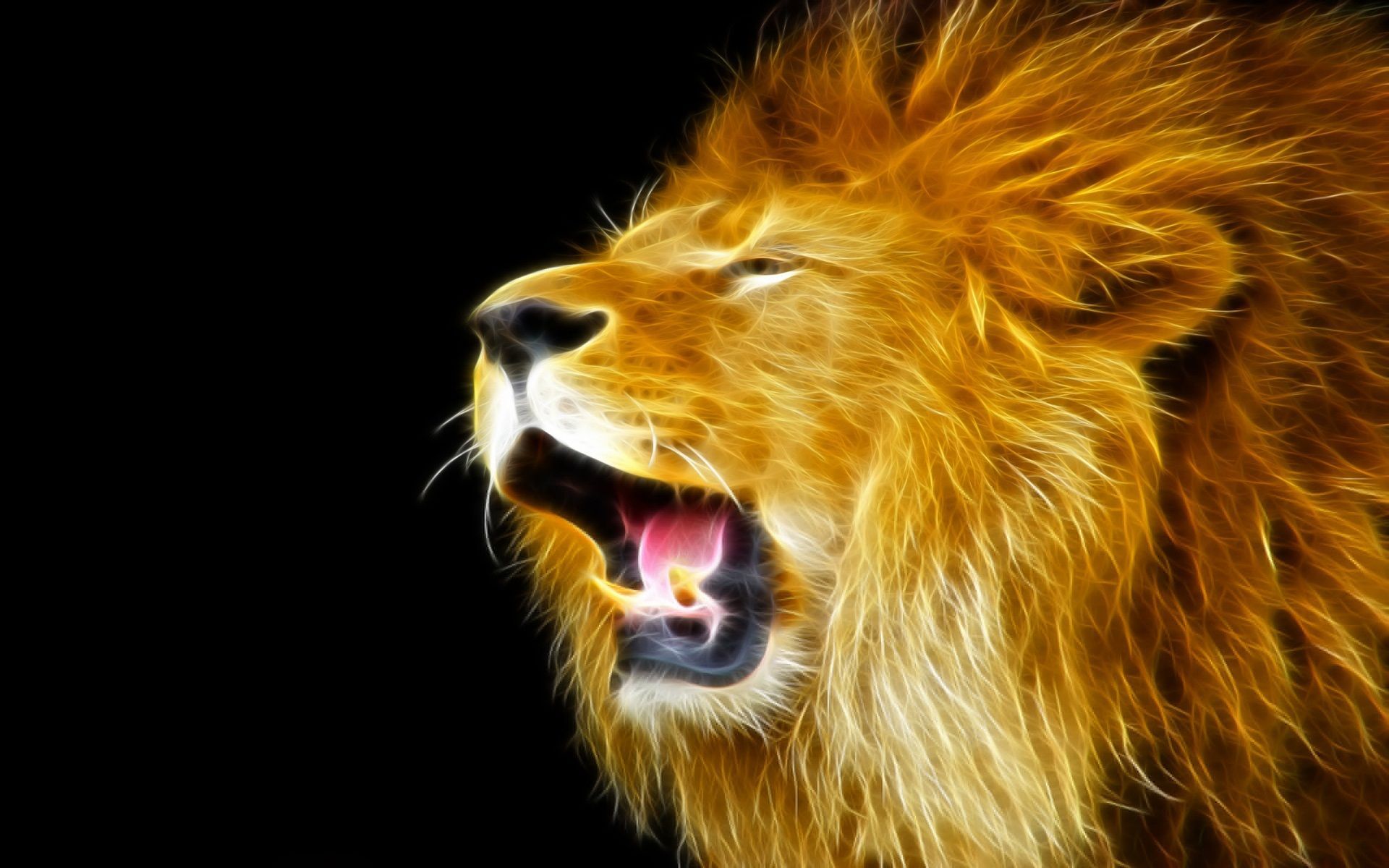 abstract lion wallpaper #22