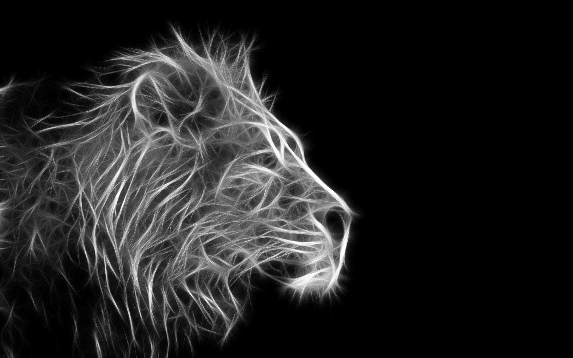 abstract lion wallpaper #12
