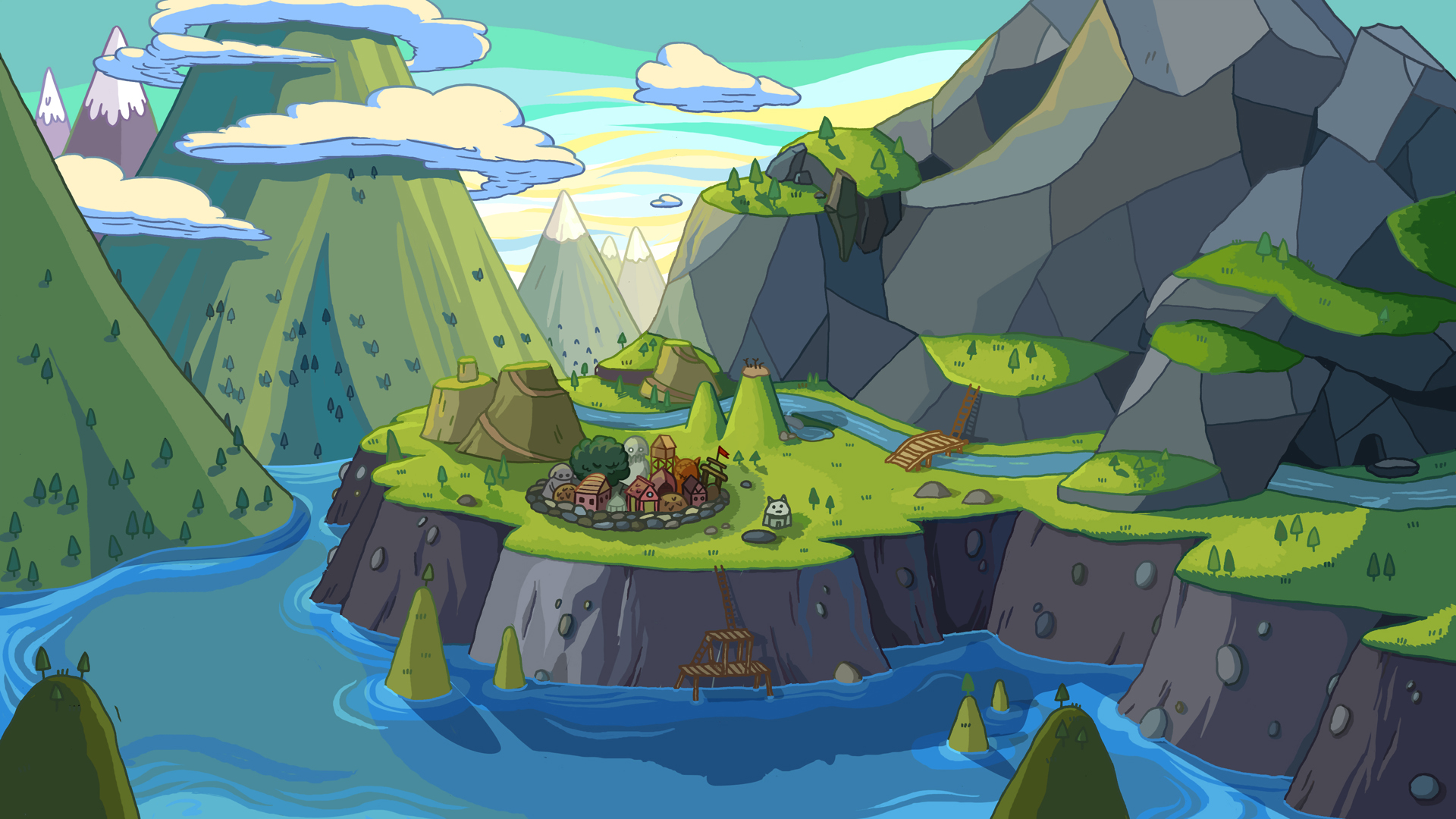 adventure time backgrounds #23