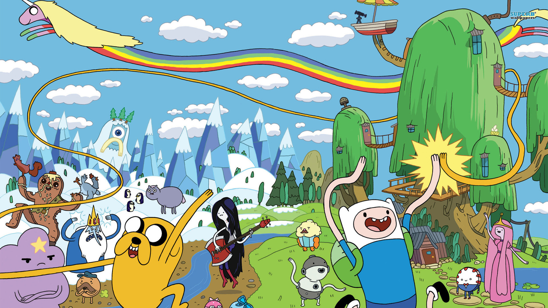adventure time backgrounds #6