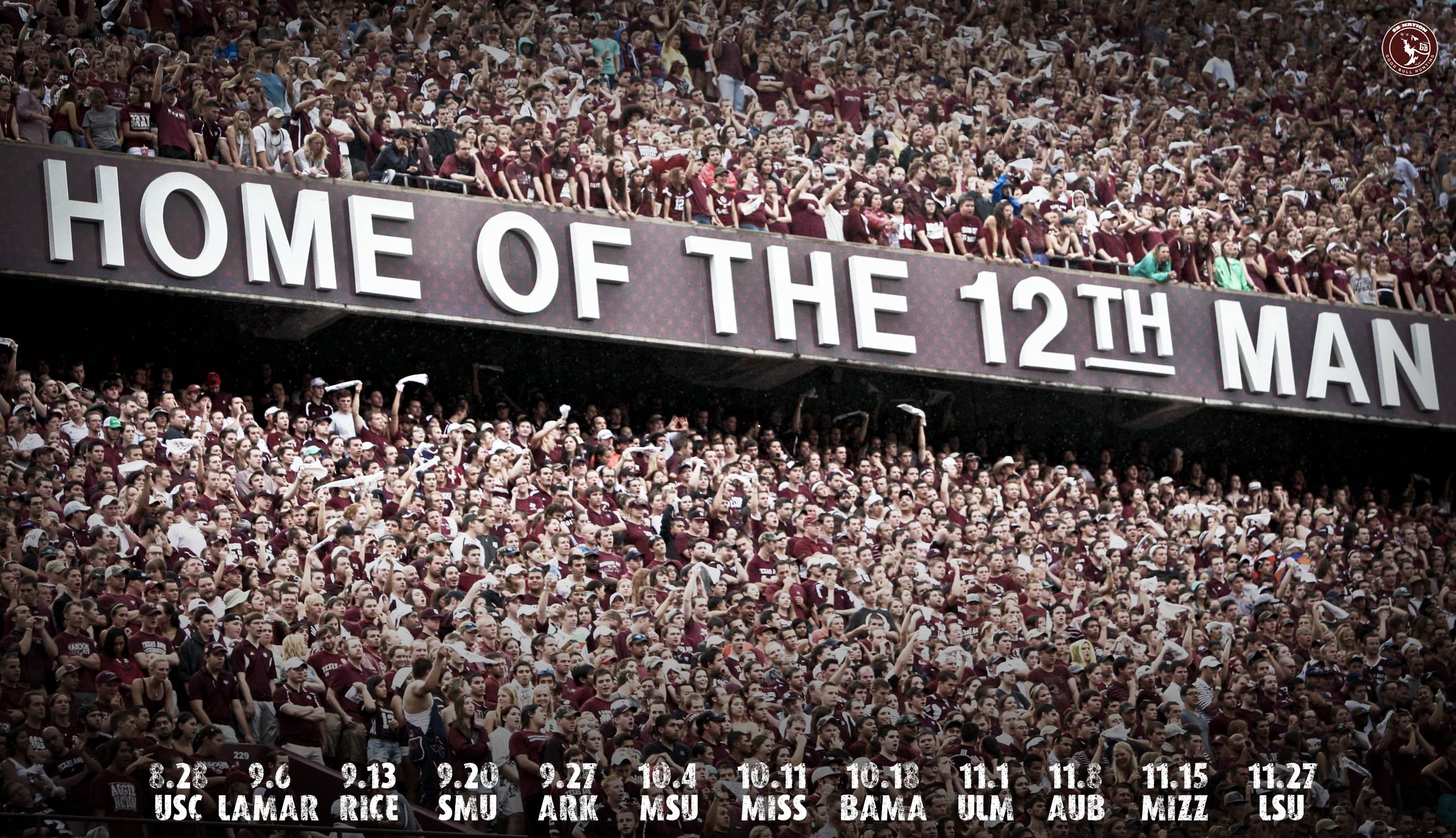 Aggie Football Wallpapers: Round 2 - Good Bull Hunting