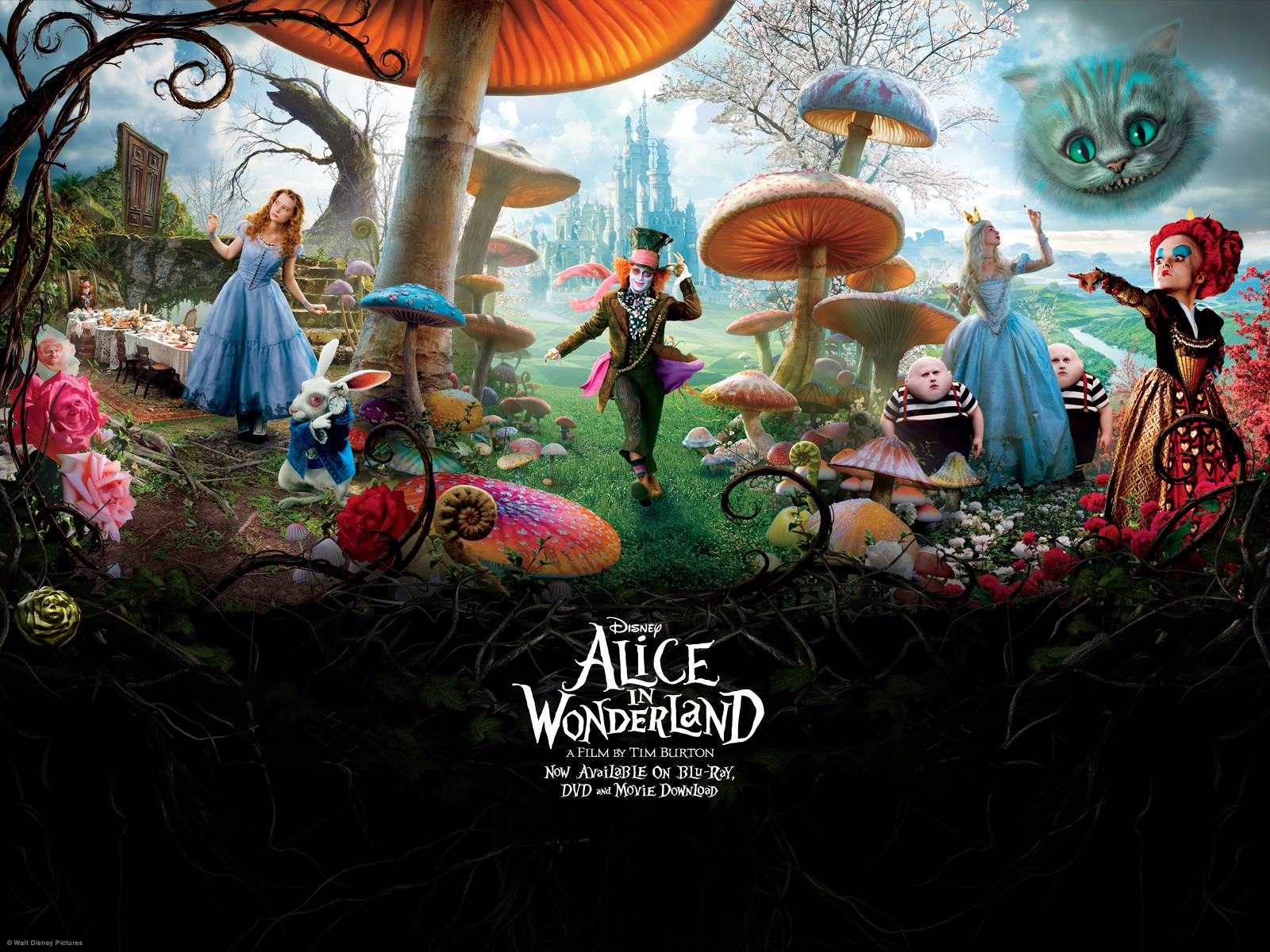 alice in wonderland wallpaper #4