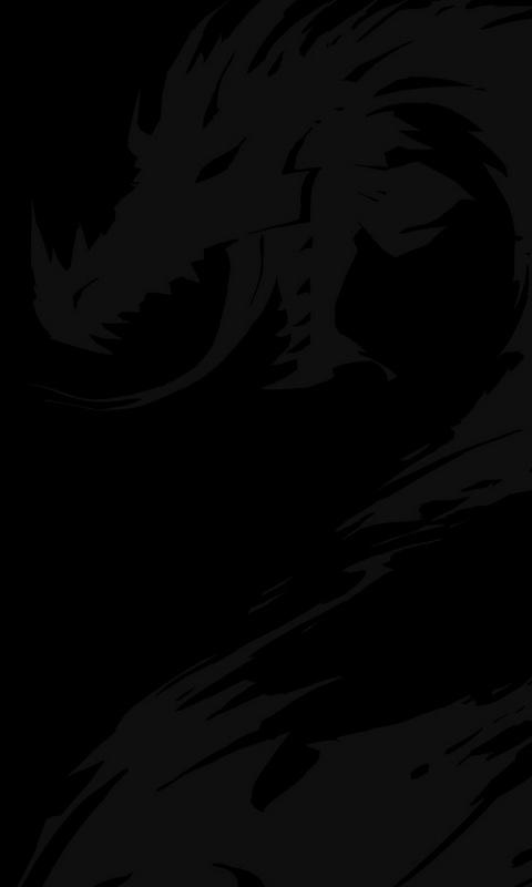 all black wallpaper android #8