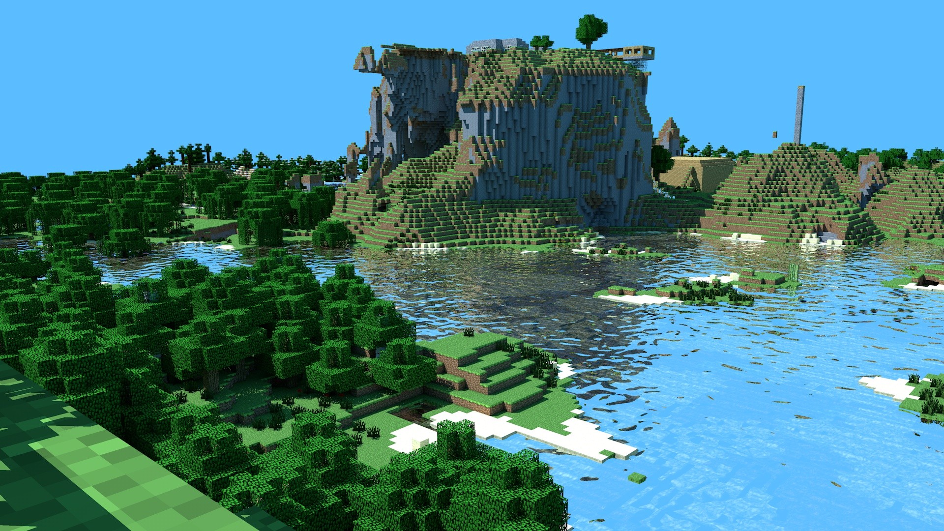 Collection of Amazing Minecraft Backgrounds on HDWallpapers