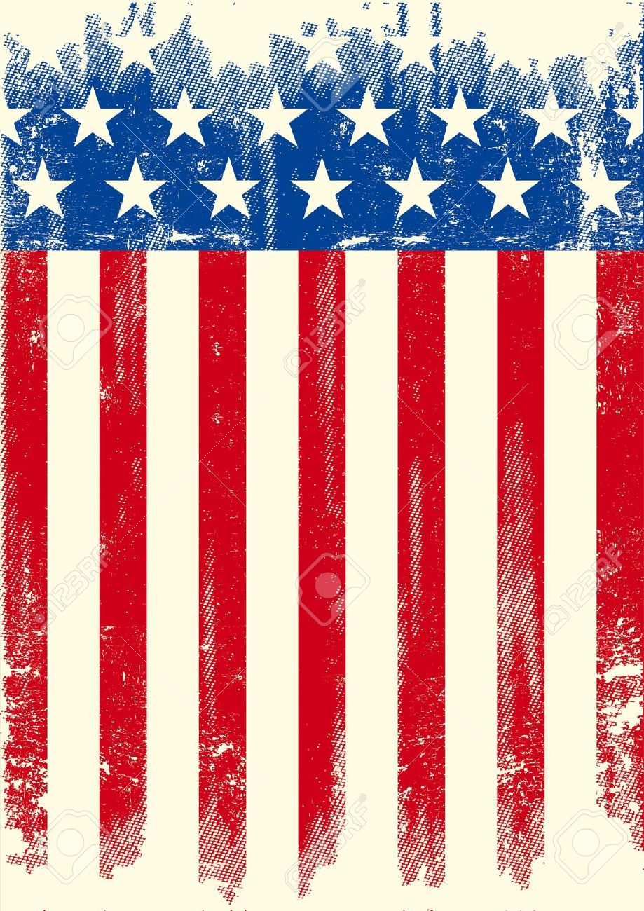America flag background