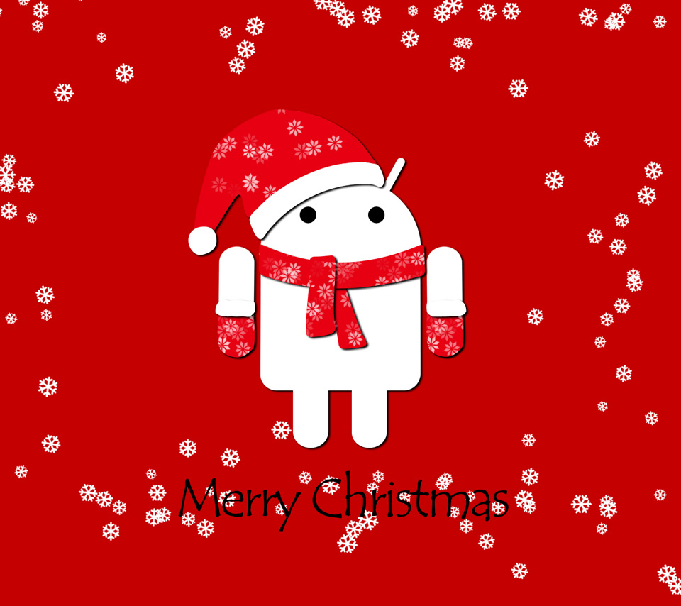 Android christmas wallpaper