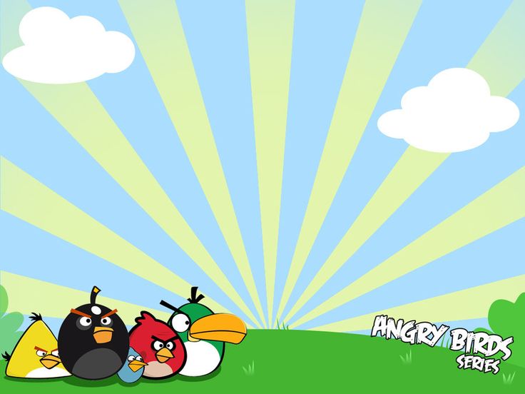 angry bird background #1