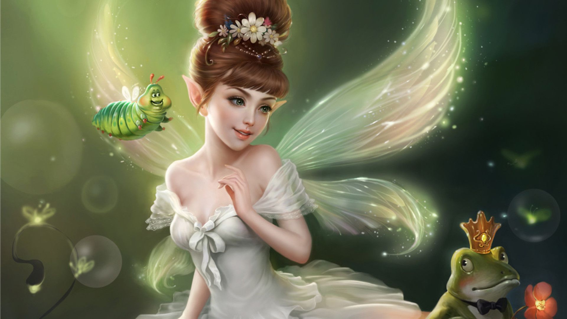 Animated fairy wallpaper