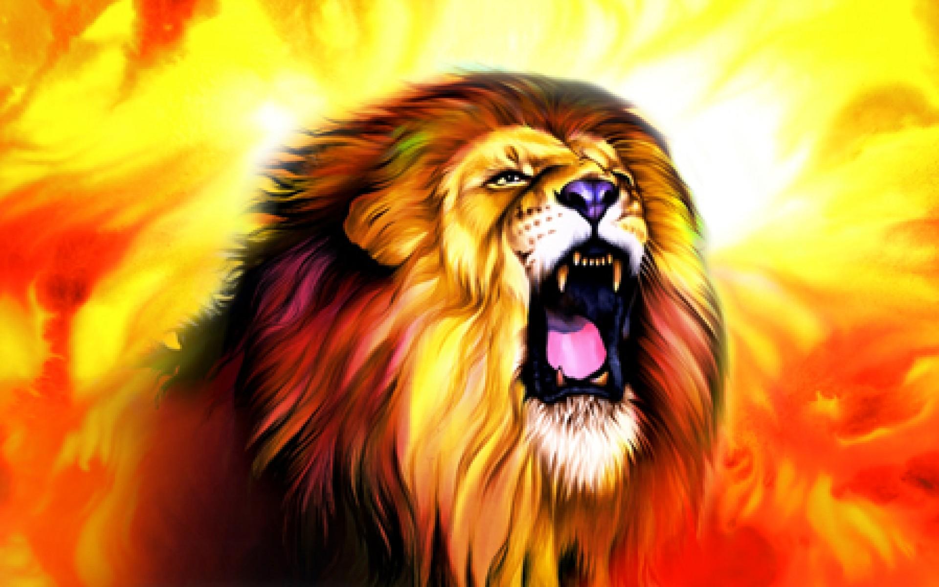animated lion wallpaper #19