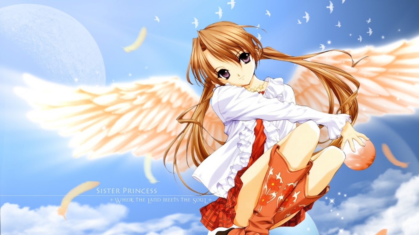 anime angel girl wallpaper #13