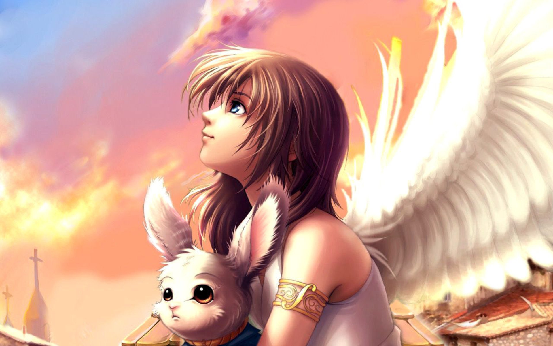 anime angel girl wallpaper #19