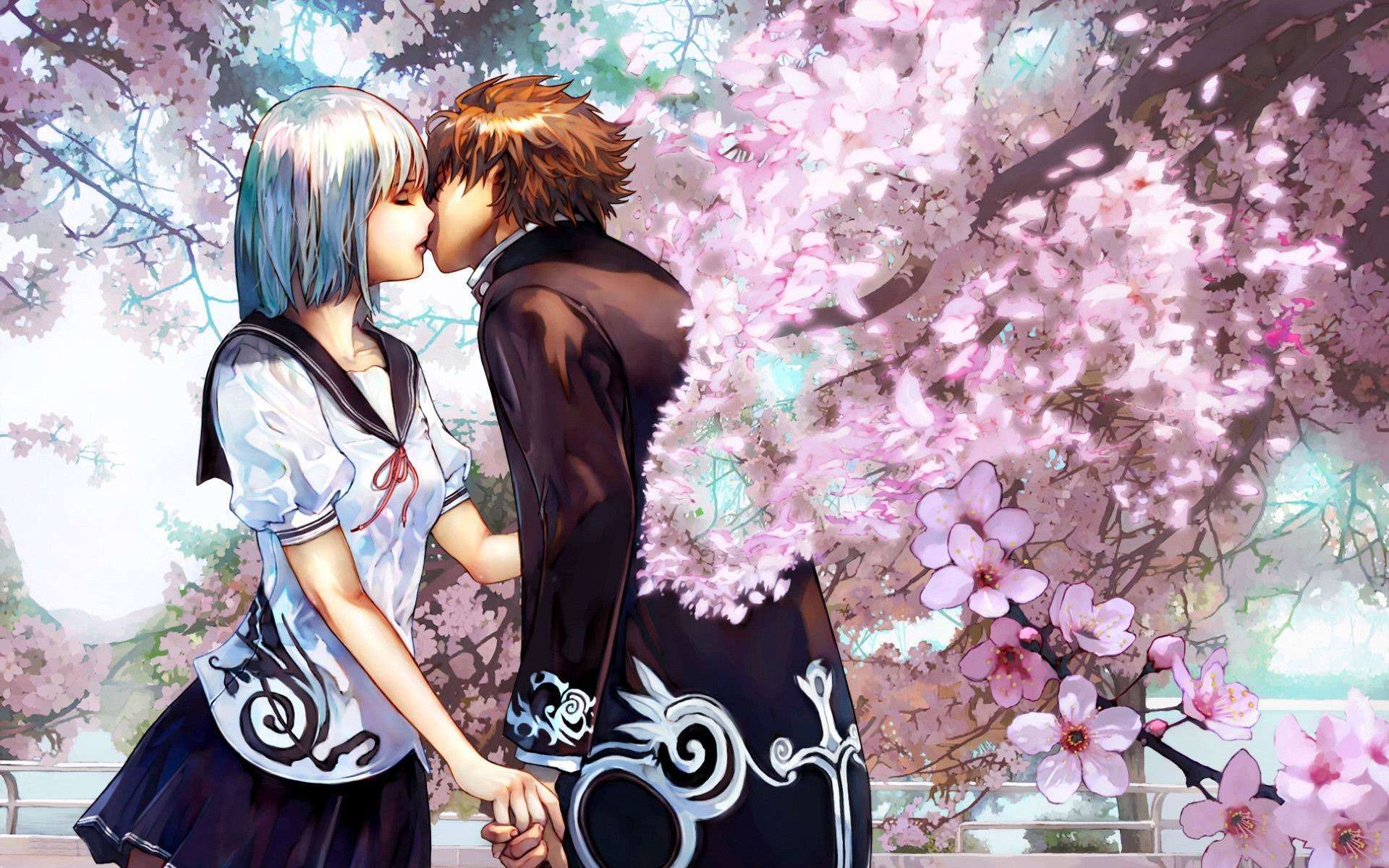 cute anime couples wallpaper #16