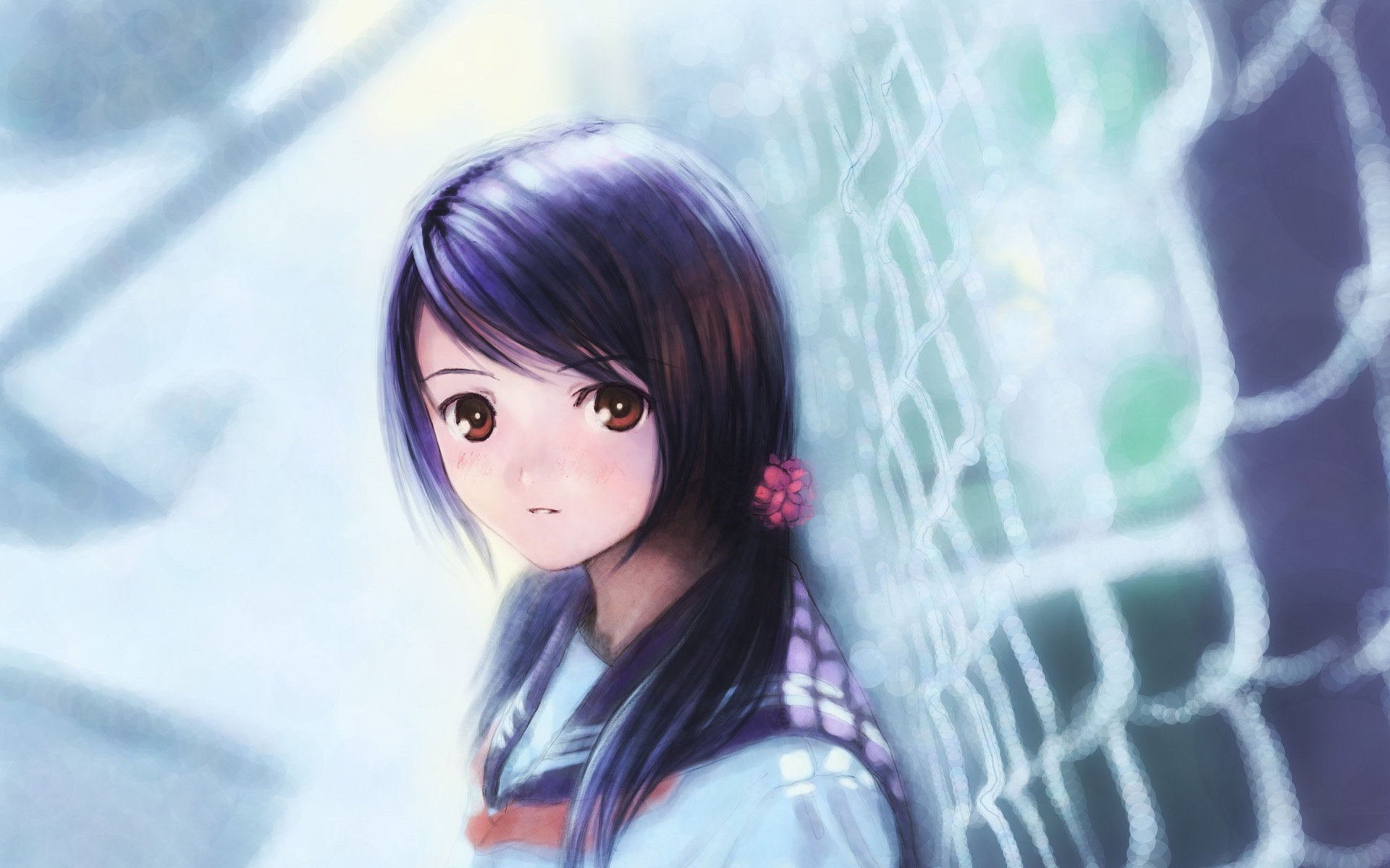 cute anime girl wallpaper #8