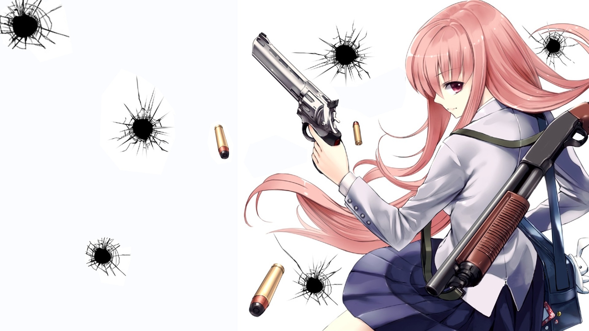 anime girls with guns wallpaper #18