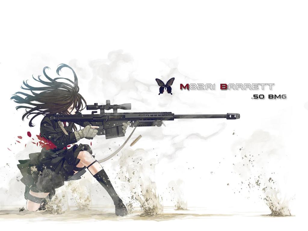 Anime gun wallpaper