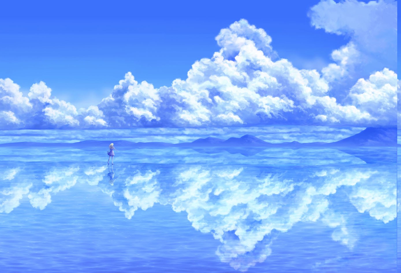 Landscape Anime Sf Wallpaper.
