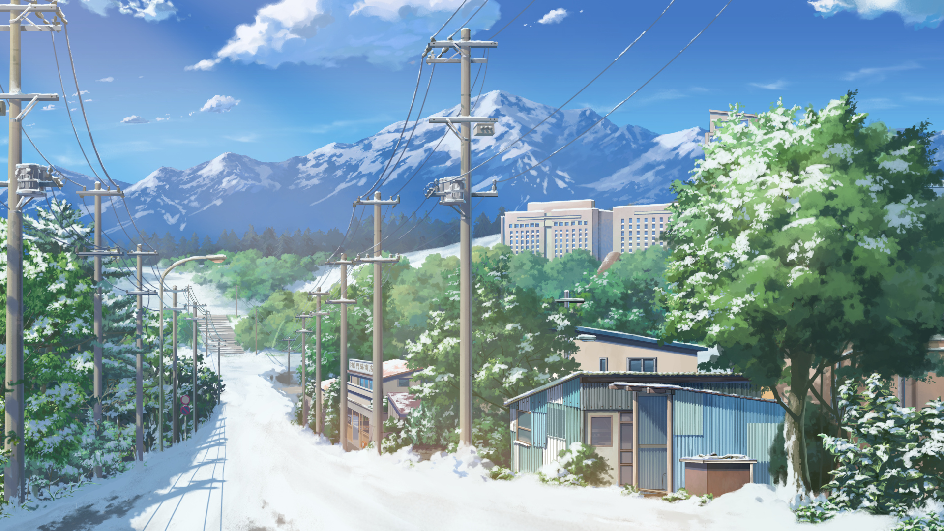 anime landscape pretty
