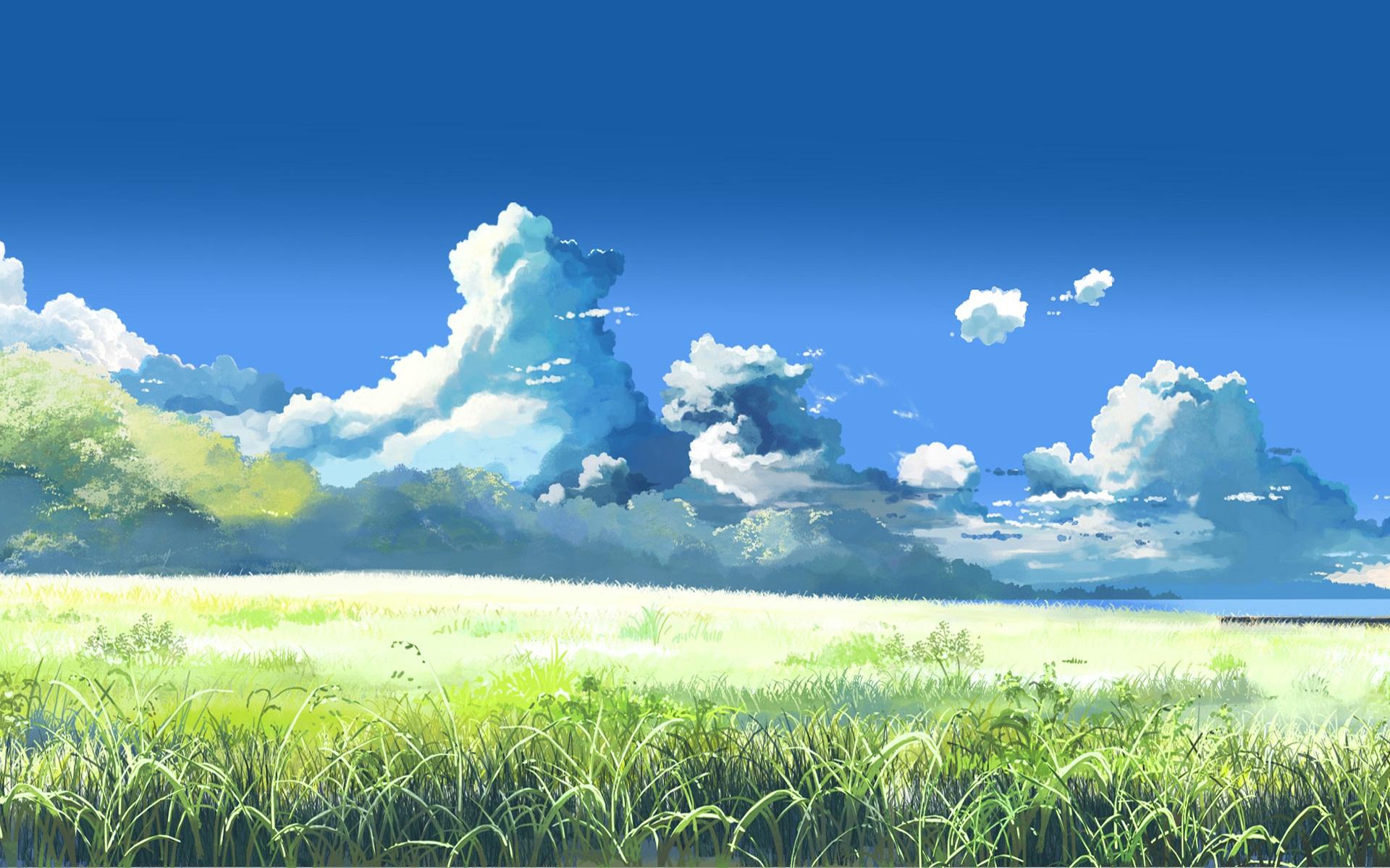 Anime landscape wallpapers - SF Wallpaper