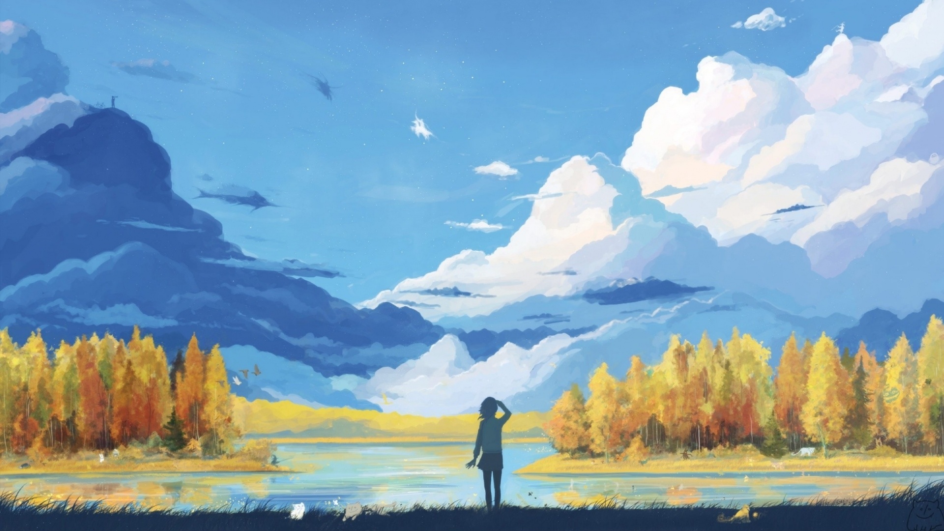 Anime landscape wallpapers