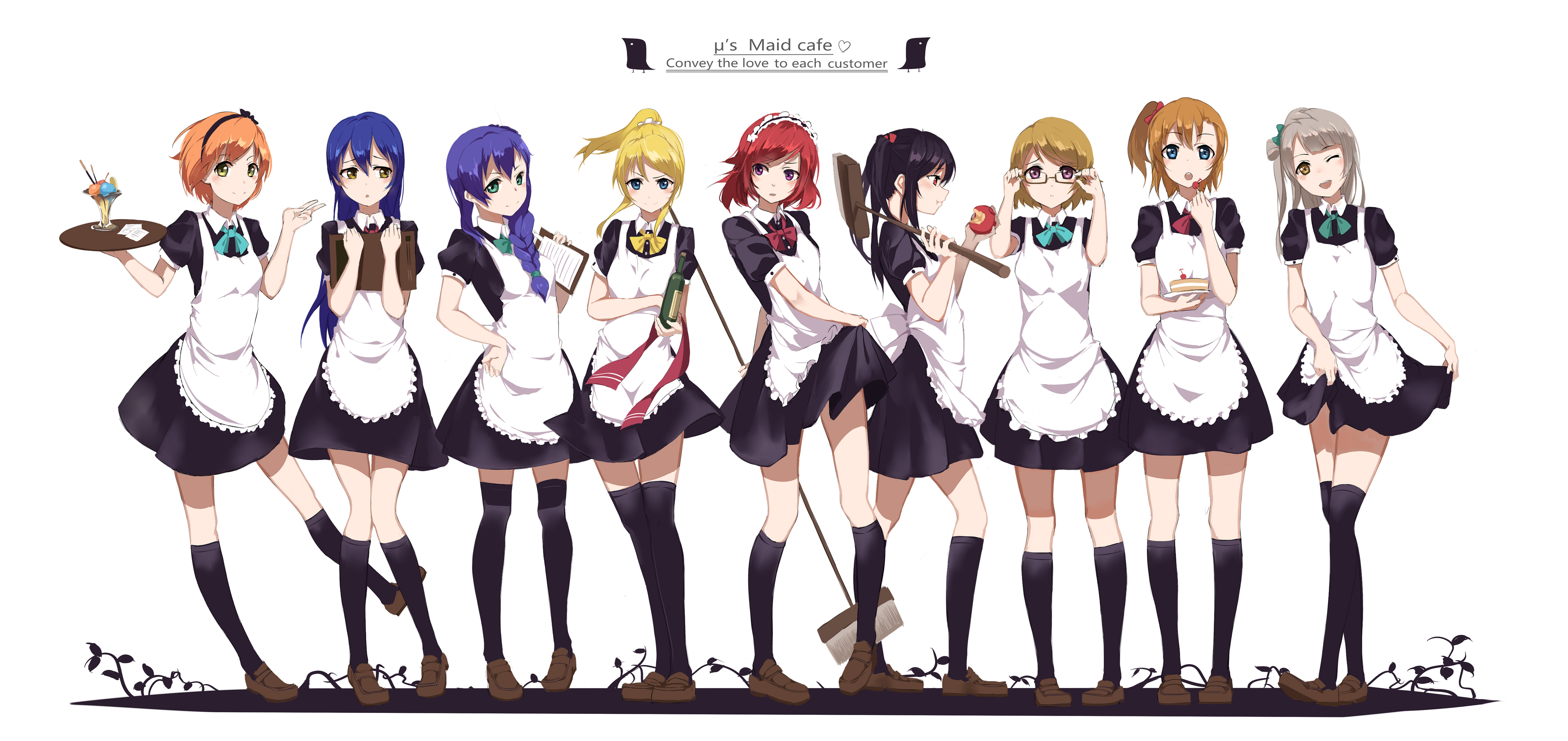 Anime maid wallpaper