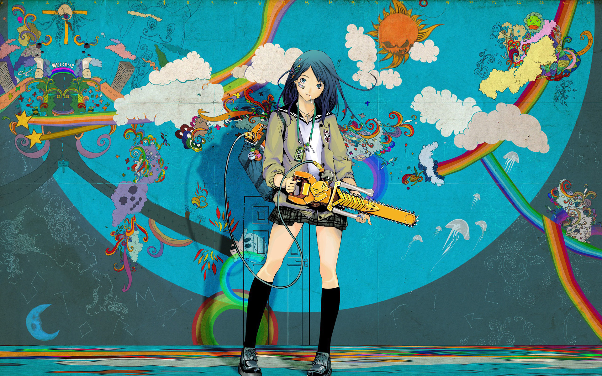 Anime wallpaper art