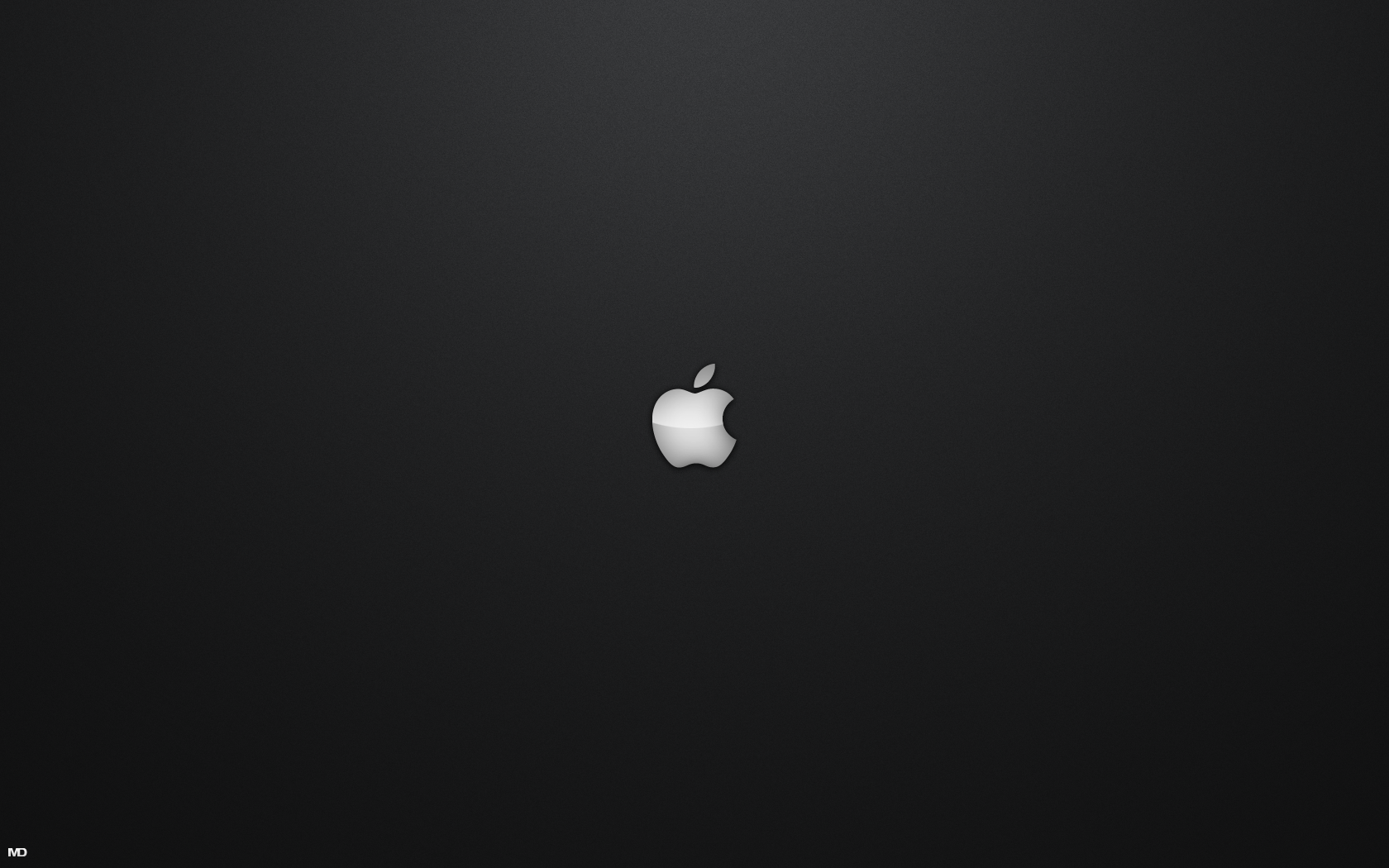 Black wallpaper apple