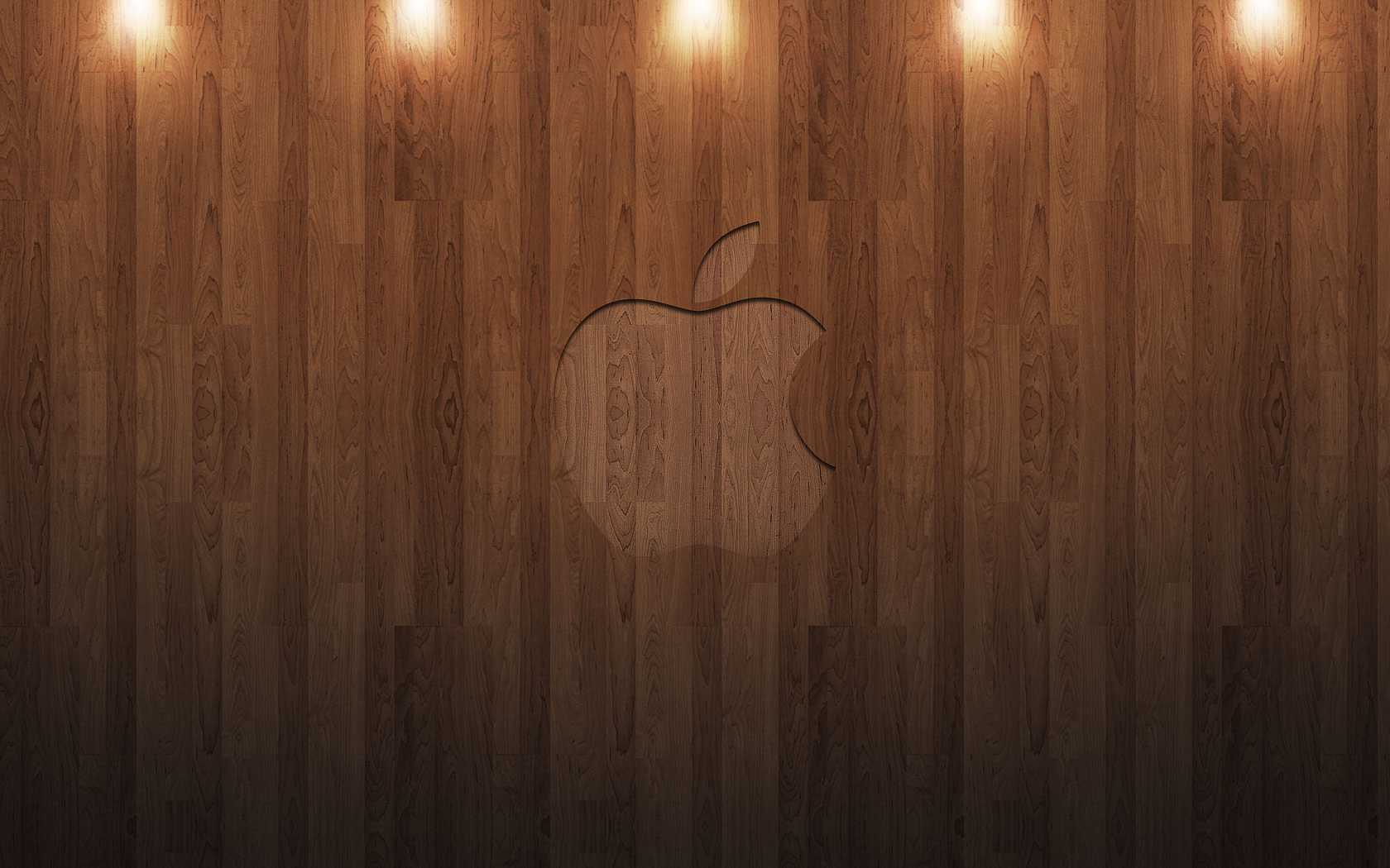 Apple wood wallpaper
