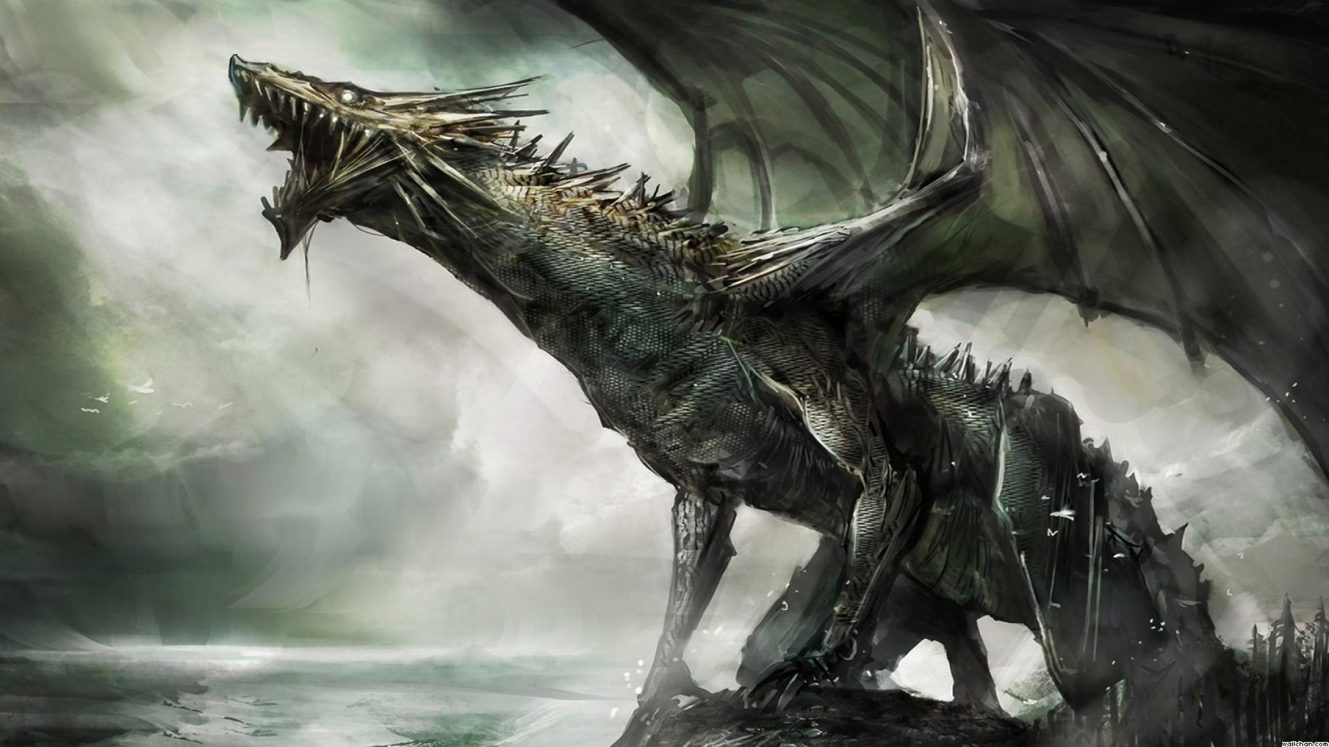 cool backgrounds of dragons #19