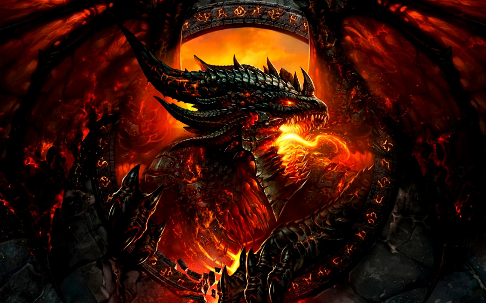 Awesome dragon wallpaper