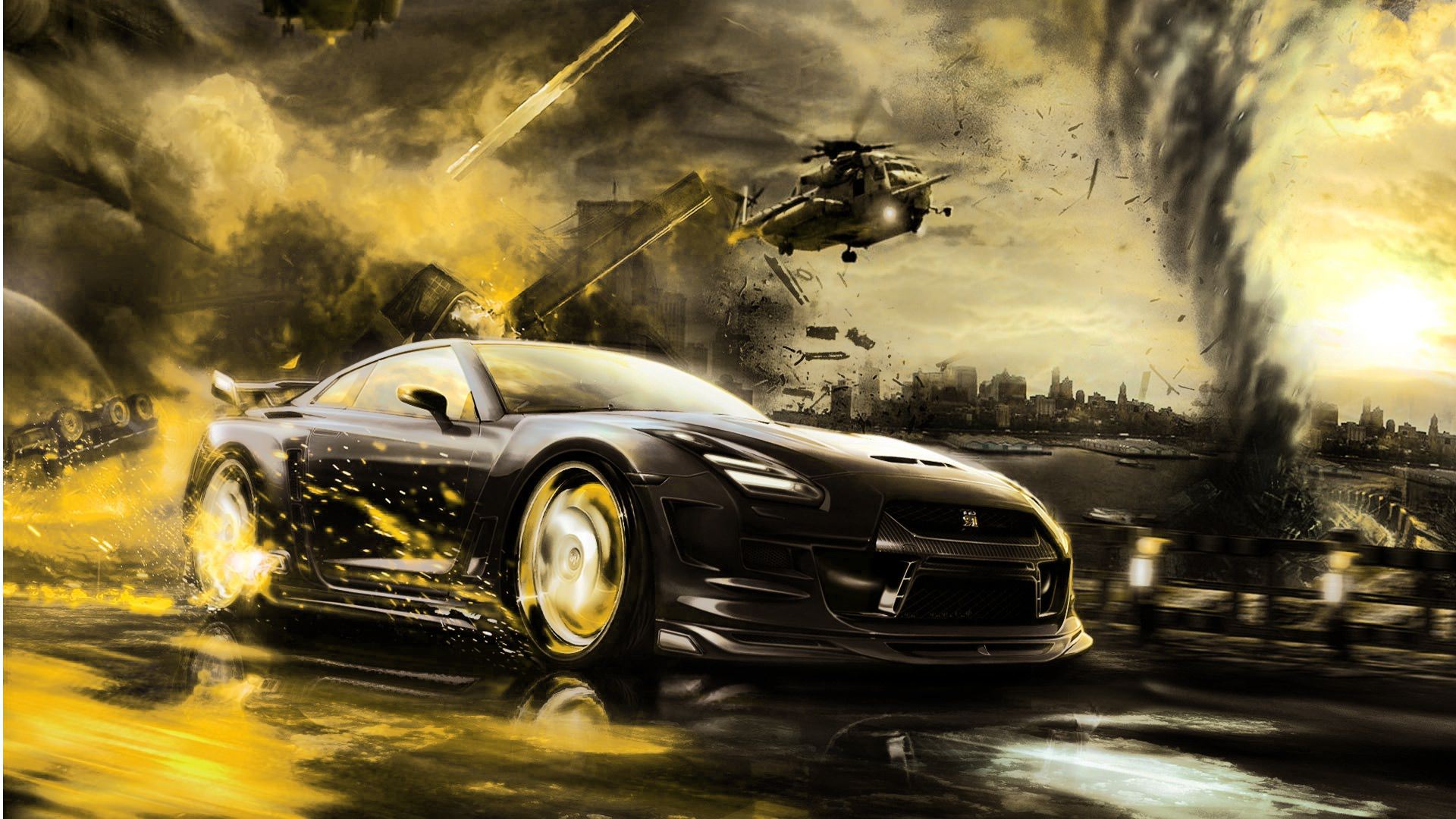 Background for cars
