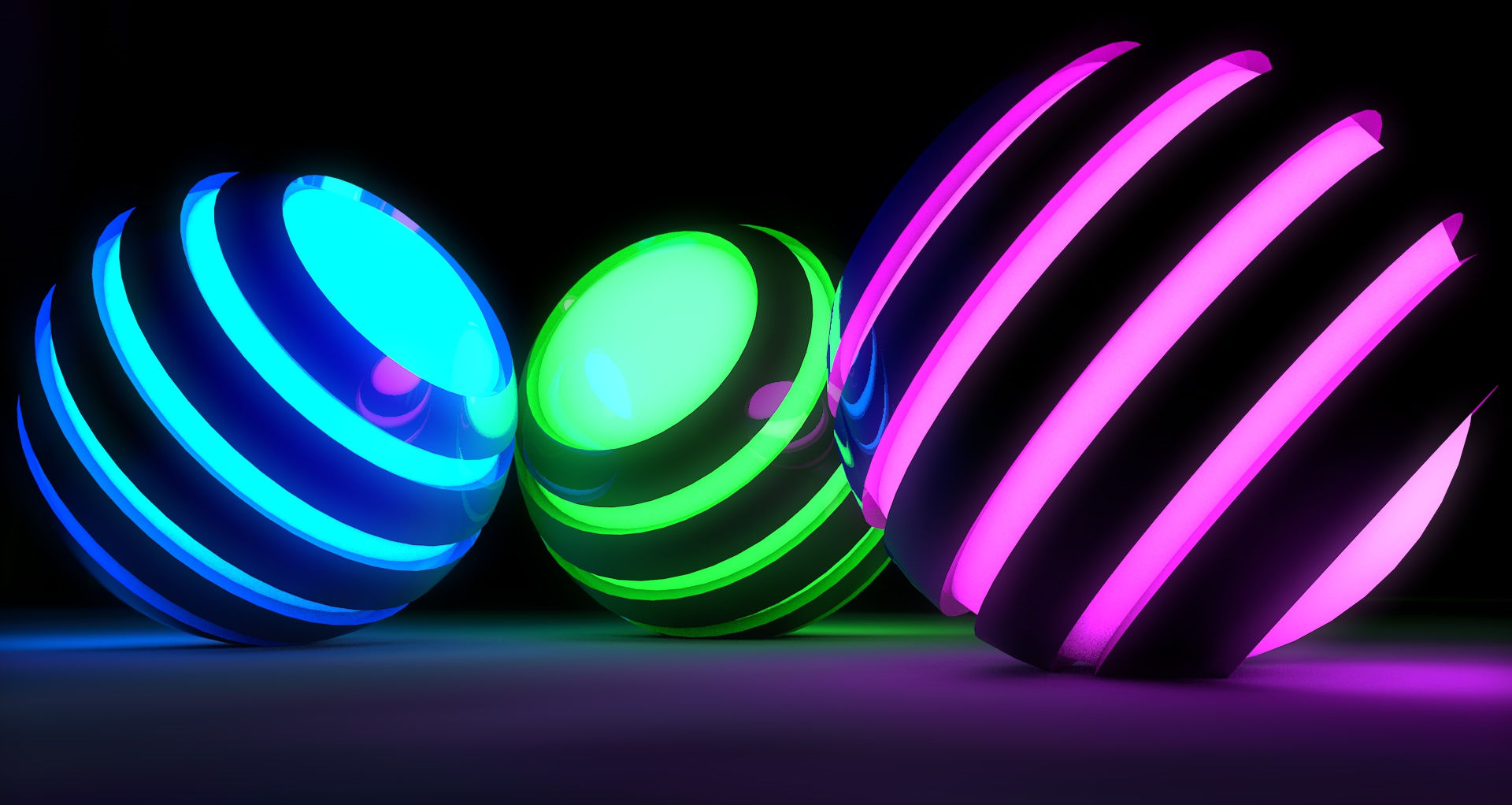 Awesome neon backgrounds