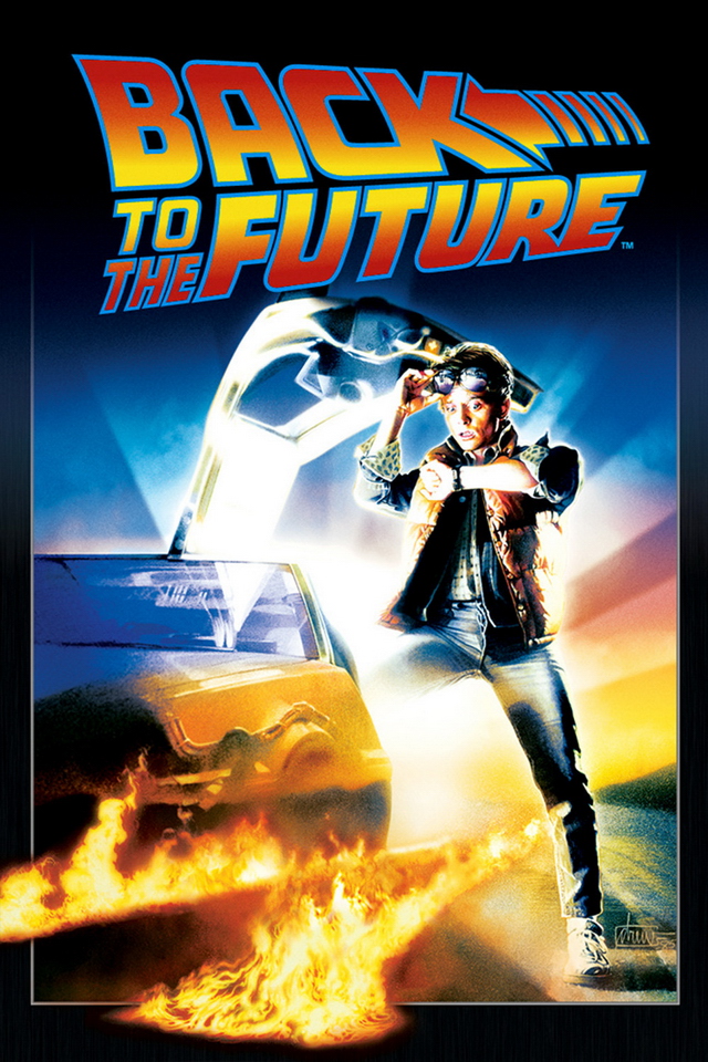 Back to the future iphone wallpaper