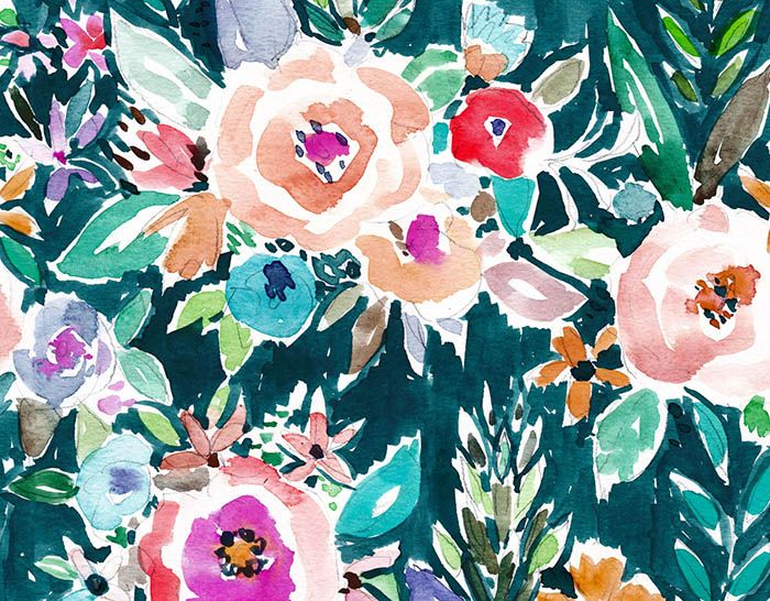 Floral wallpaper desktop