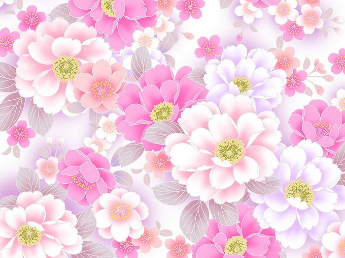 background images flowers pink #11