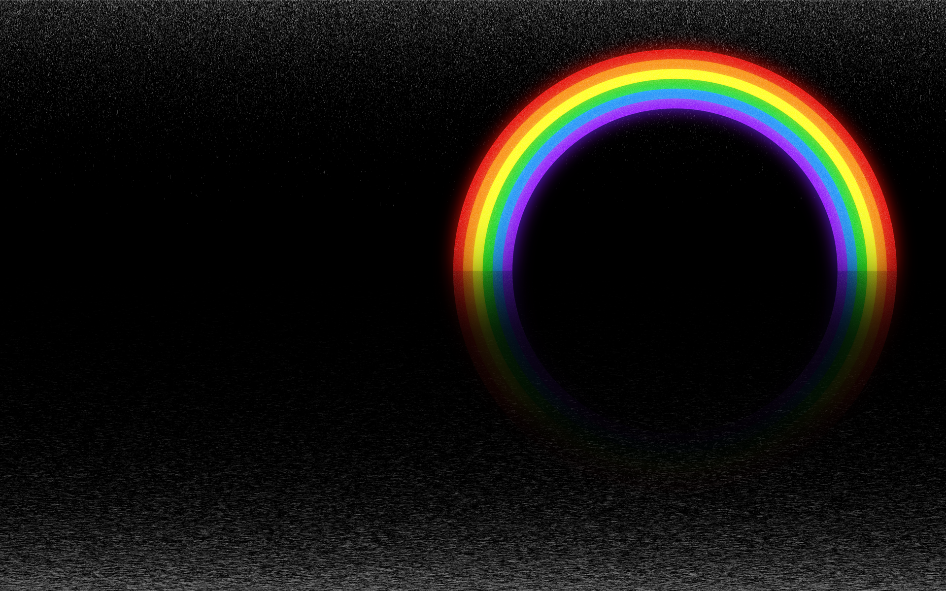 Black and rainbow backgrounds