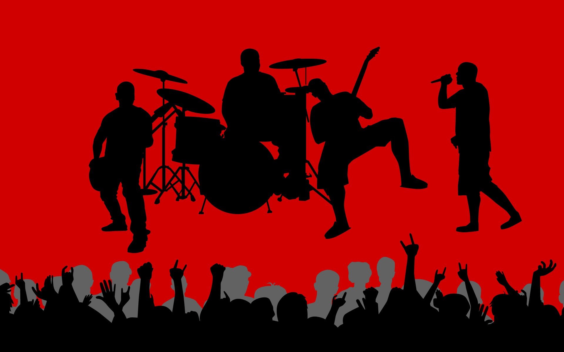 Band backgrounds