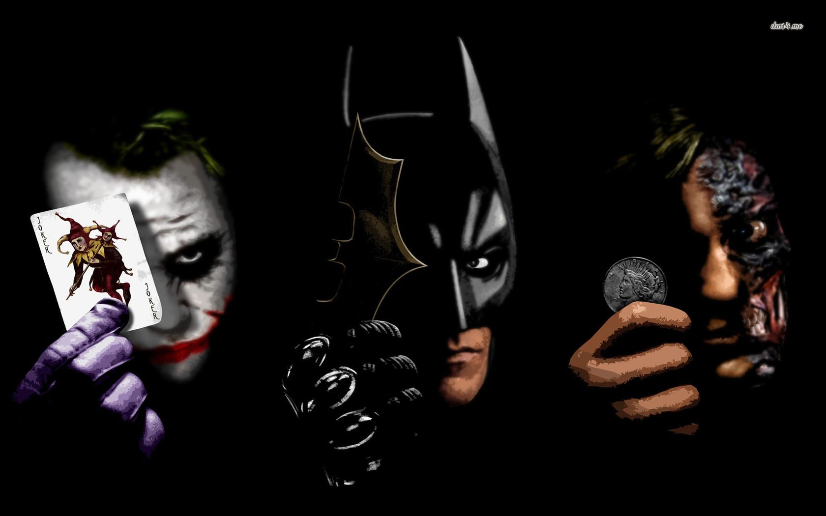 Batman vs joker wallpaper