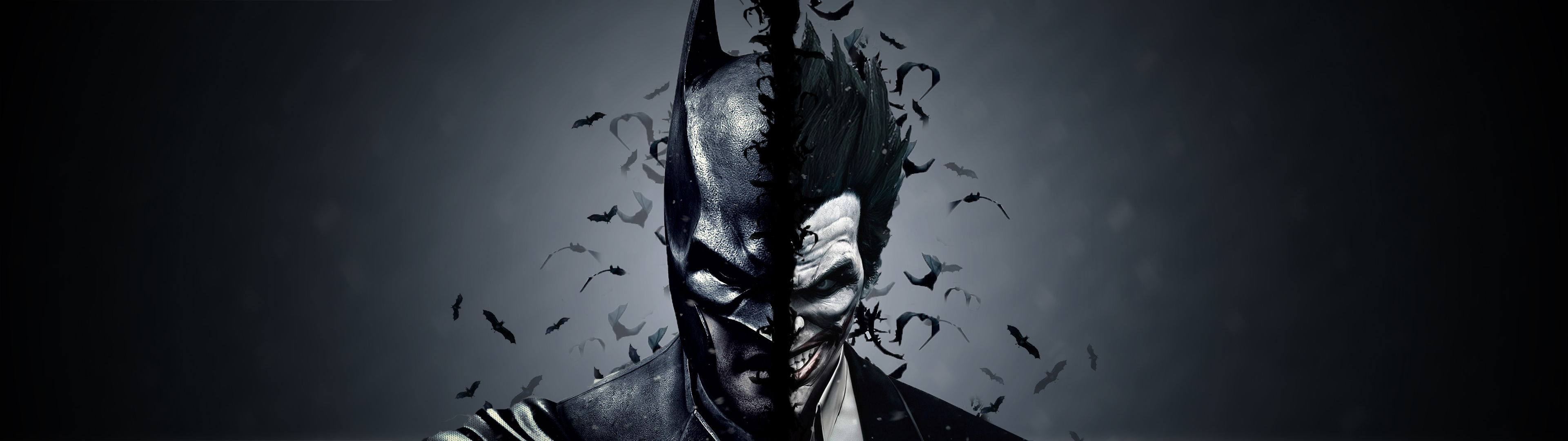 Batman and the joker wallpaper