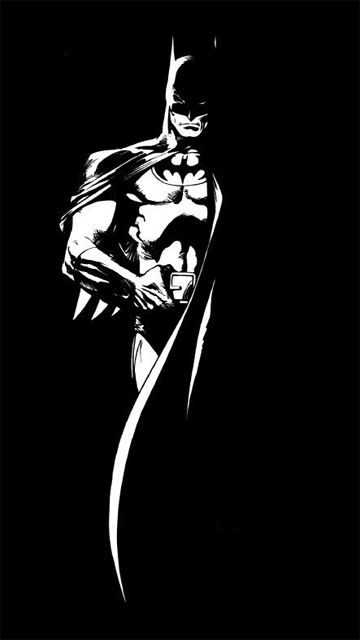 batman black and white wallpaper #4