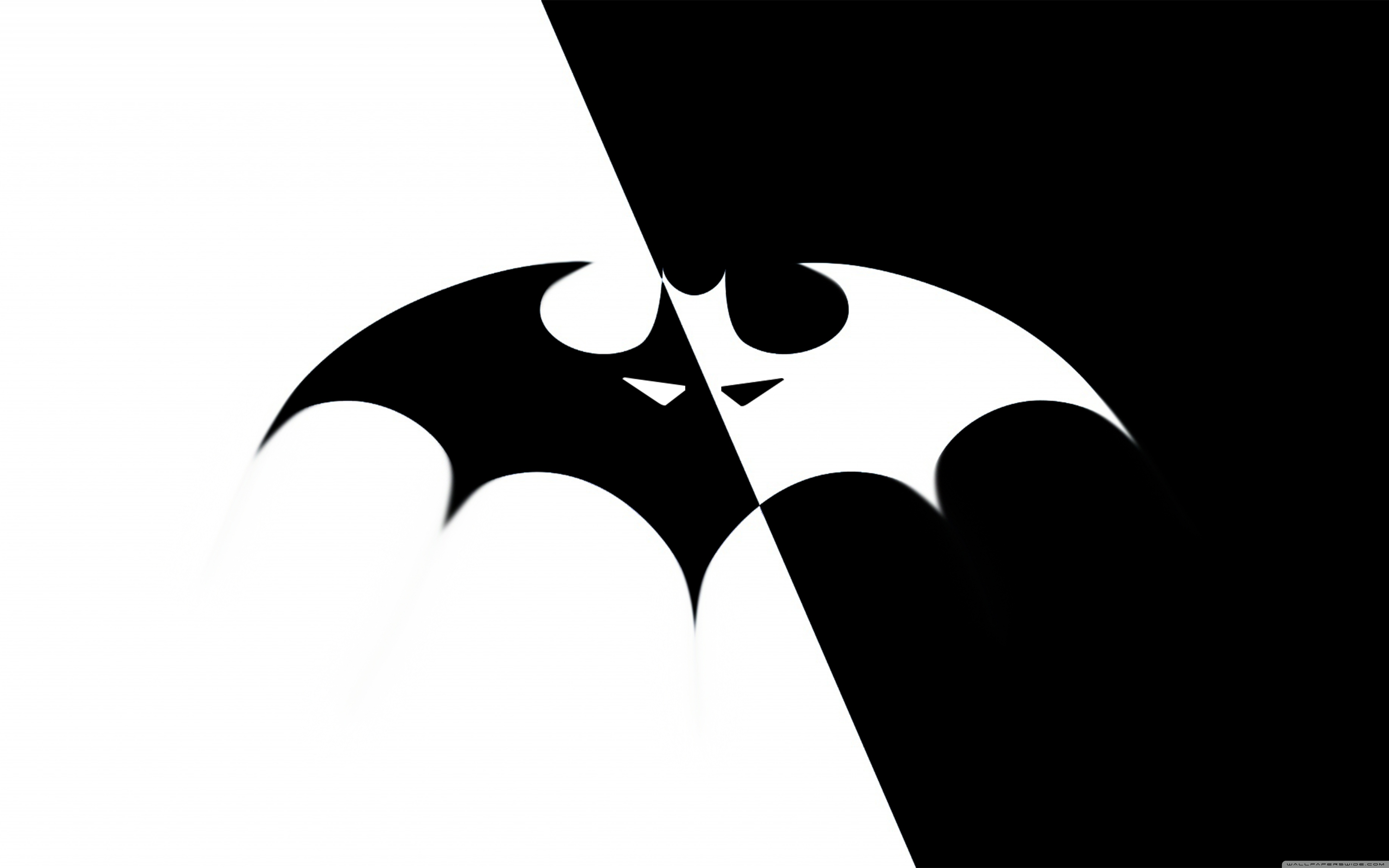 Batman black and white wallpaper