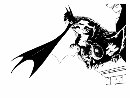 batman black and white wallpaper #16