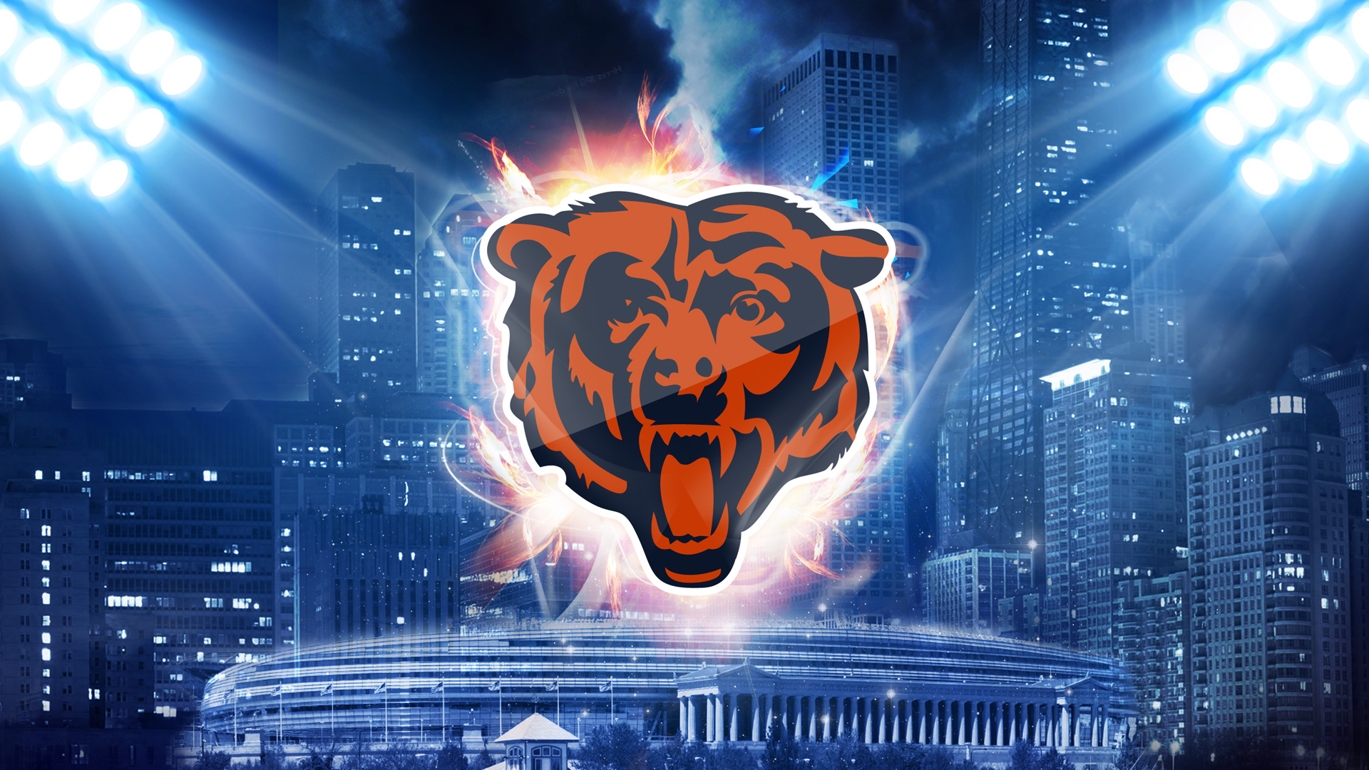 Chicago bears desktop wallpaper