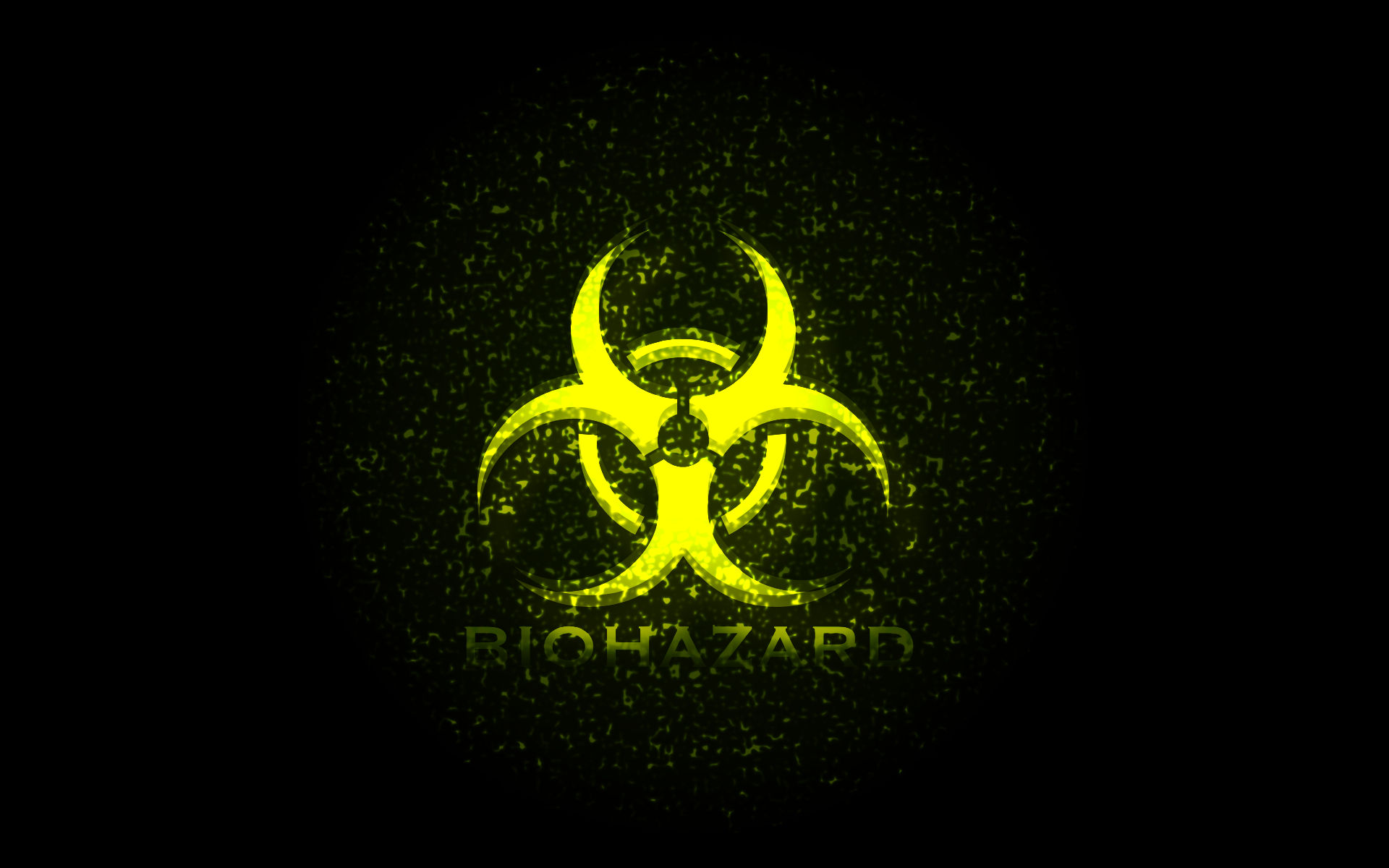 Biohazard background