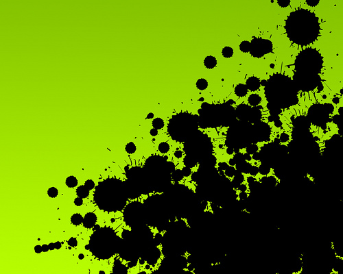 black and lime green wallpaper #13