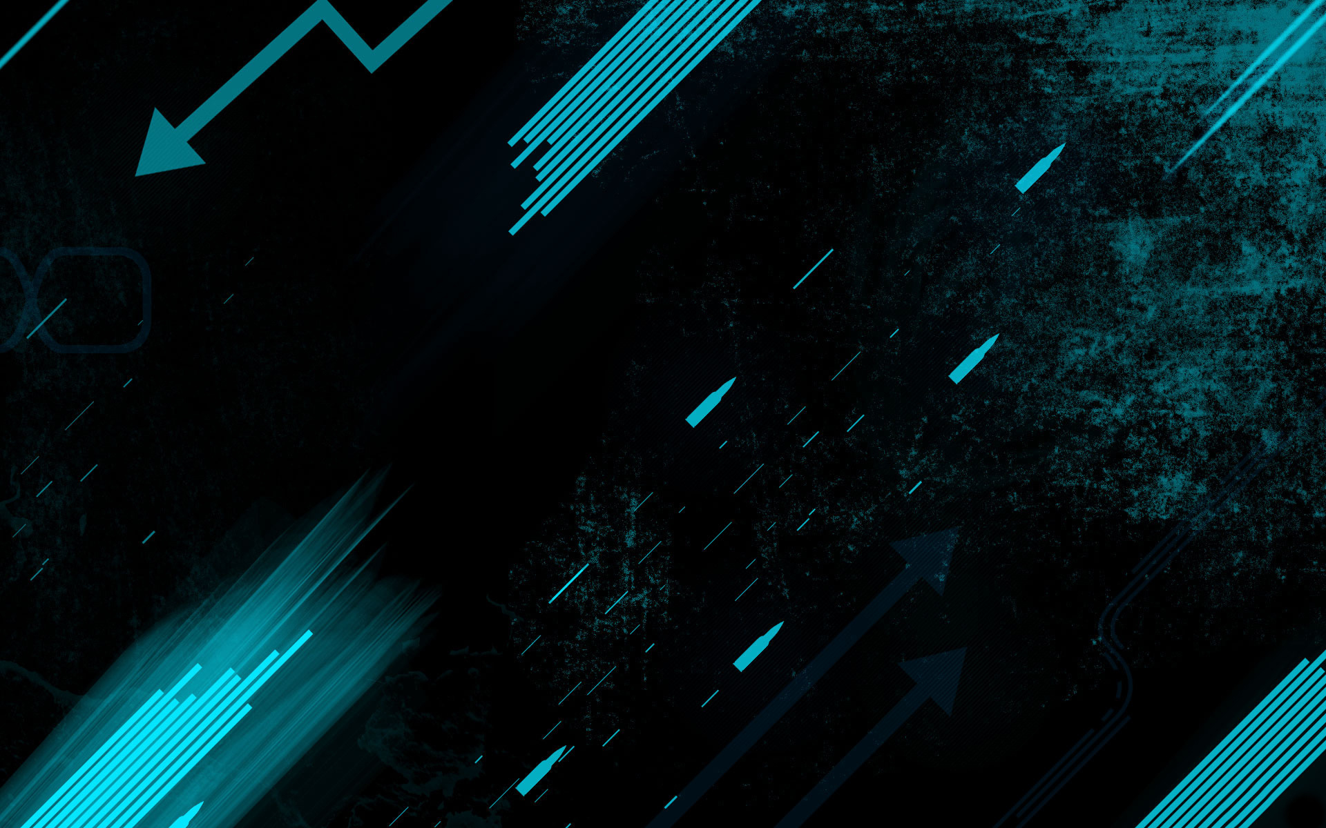 black and turquoise wallpaper #2