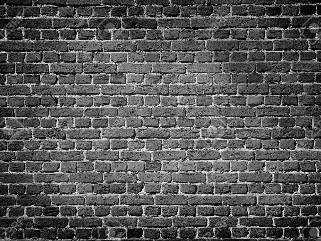 black and white brick wallpaper #4